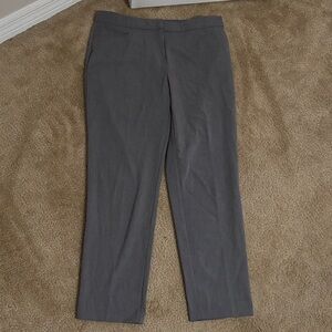 Alfani Gray Straight-Leg Dress Pants